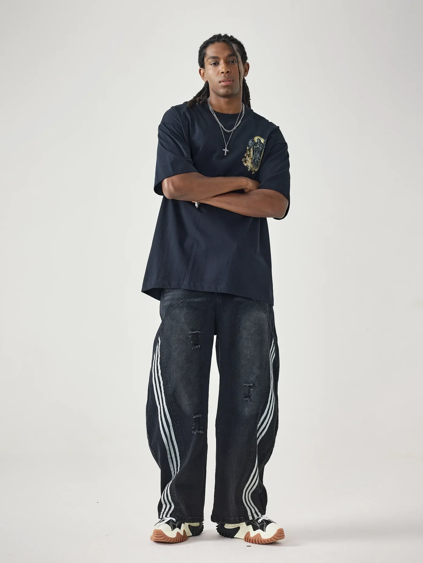 Angel’s Guard & Sacred Flame T-shirt-117 - Image 3