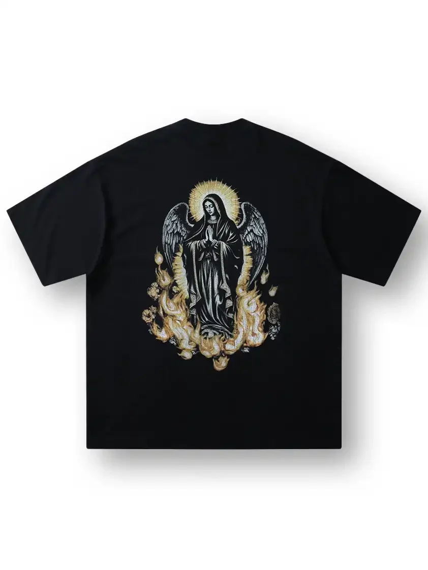 Angel’s Guard & Sacred Flame T-shirt-117 - Image 5