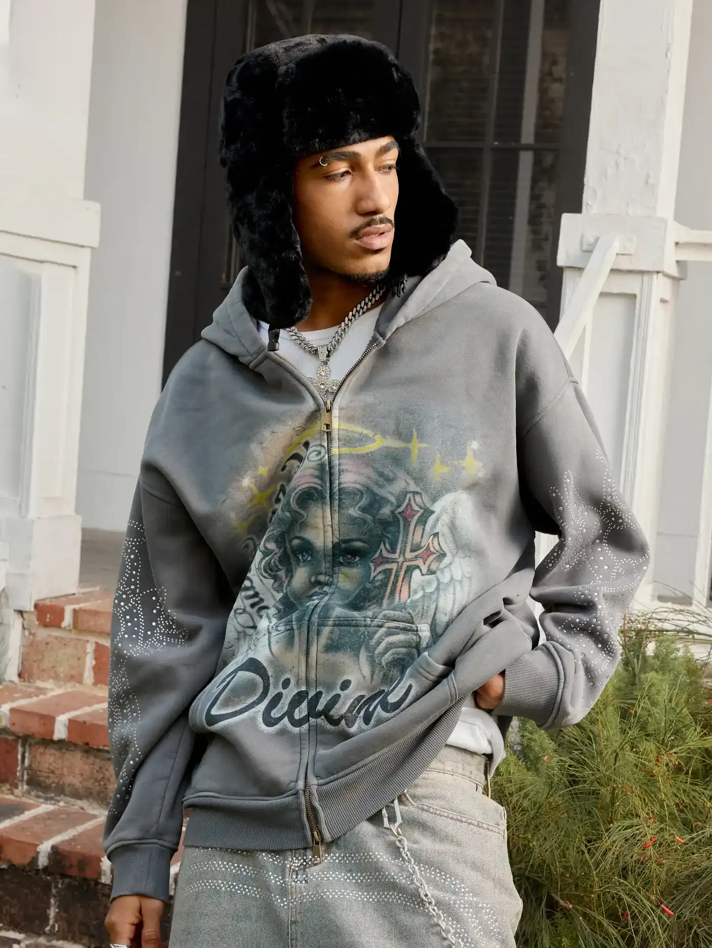 Angelic Glow Hoodie-338 - Image 5
