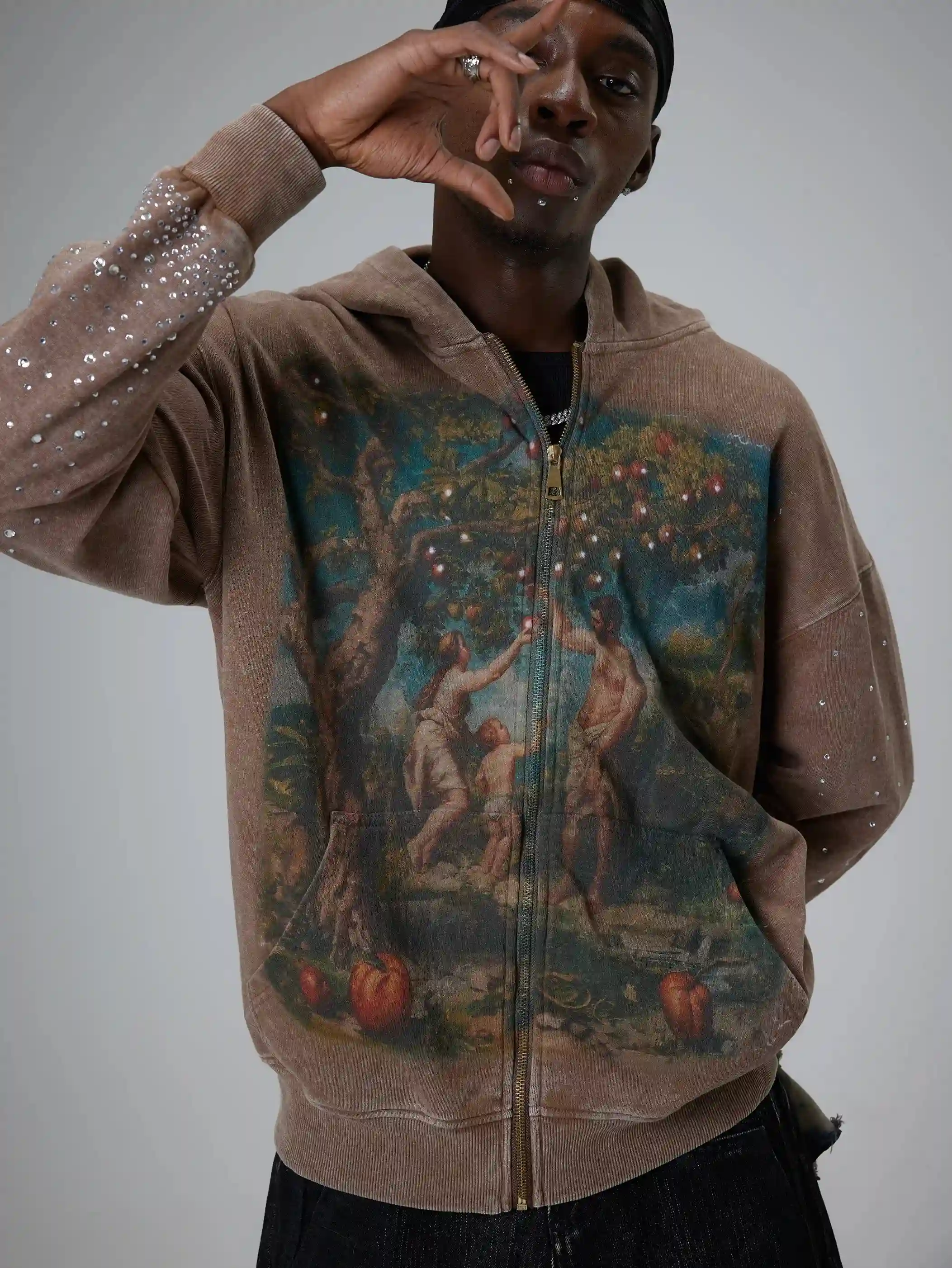 Fruit of Sin – Sacred Classic Hoodie-153 - Image 4