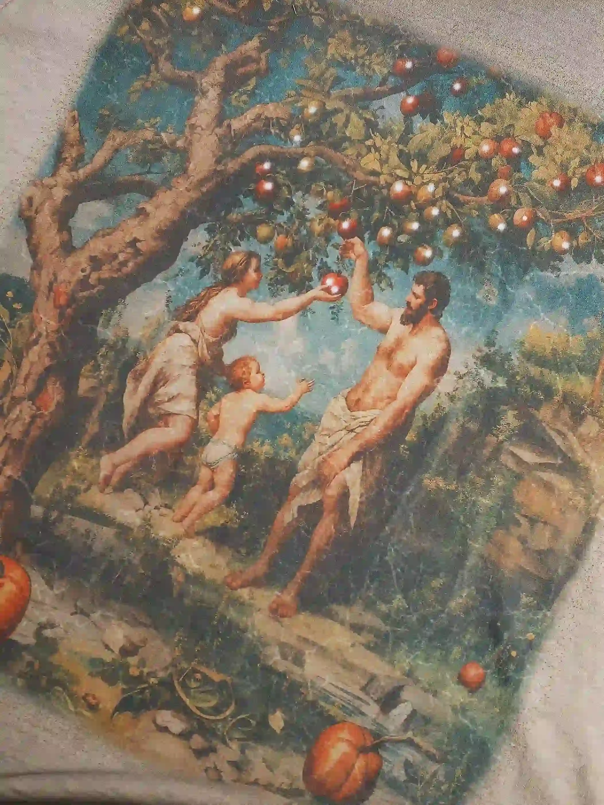Fruit of Sin – Sacred Classic T-shirt-153-T - Image 4