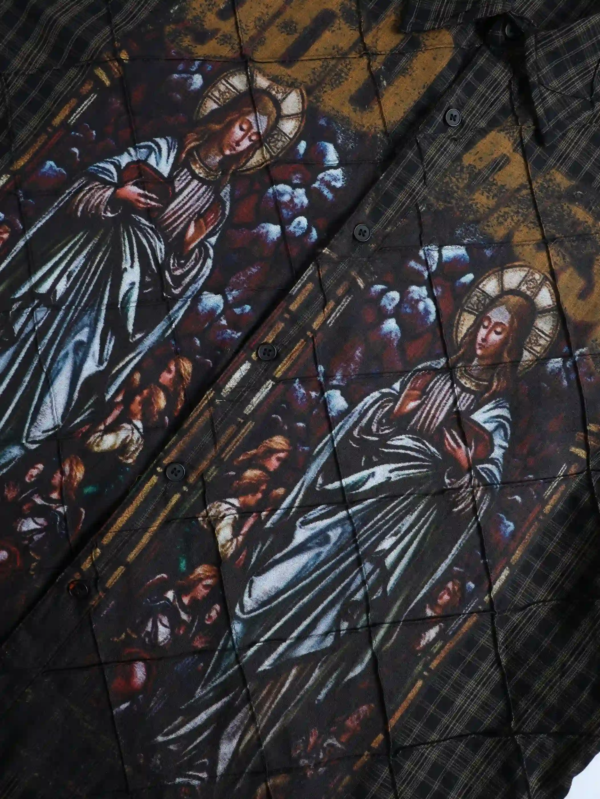 God Bless the Saints – Stained Glass Shirt-158 - Image 7