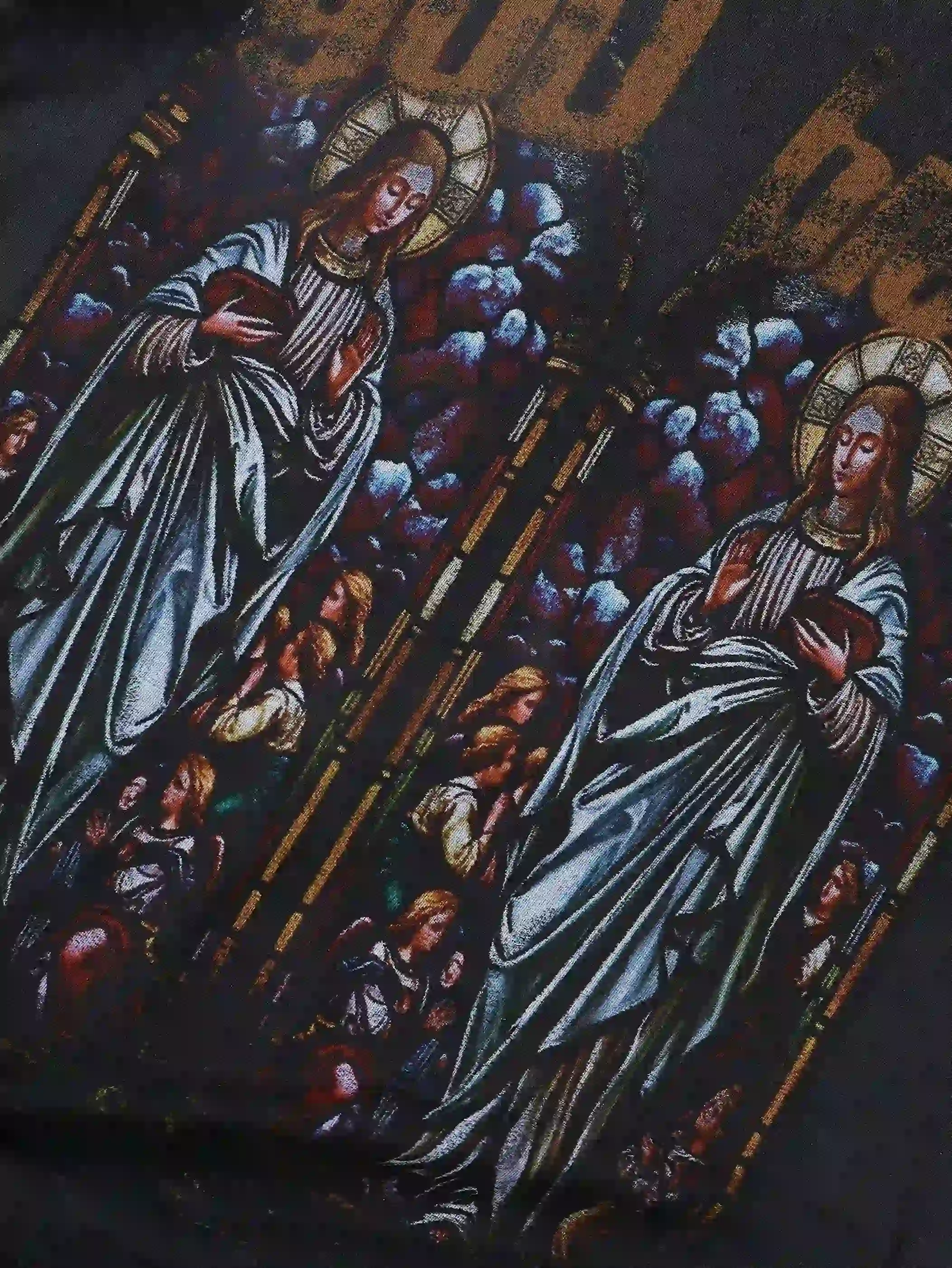 God Bless the Saints – Stained Glass T-shirt-158 - Image 4
