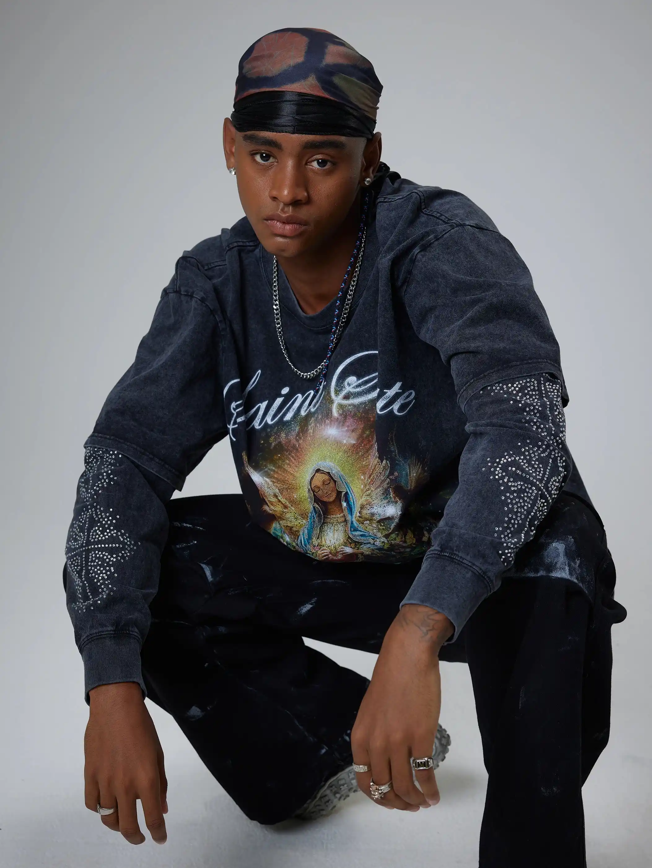Heavensent Angel Awakening Long Sleeve T-shirt-156B - Image 4
