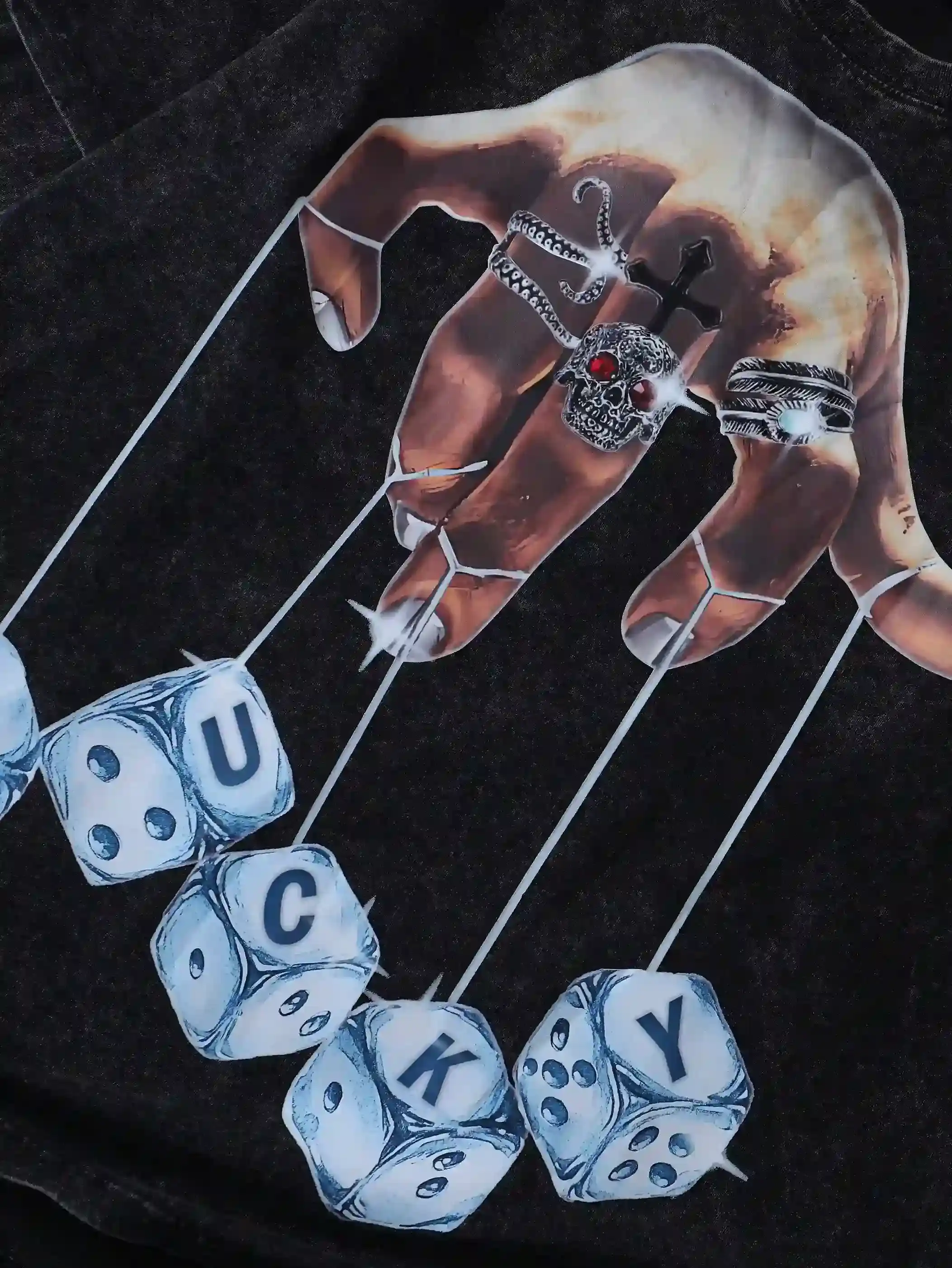 Lucky Dice Hand Controlled Street Long Sleeve-084 - Image 3