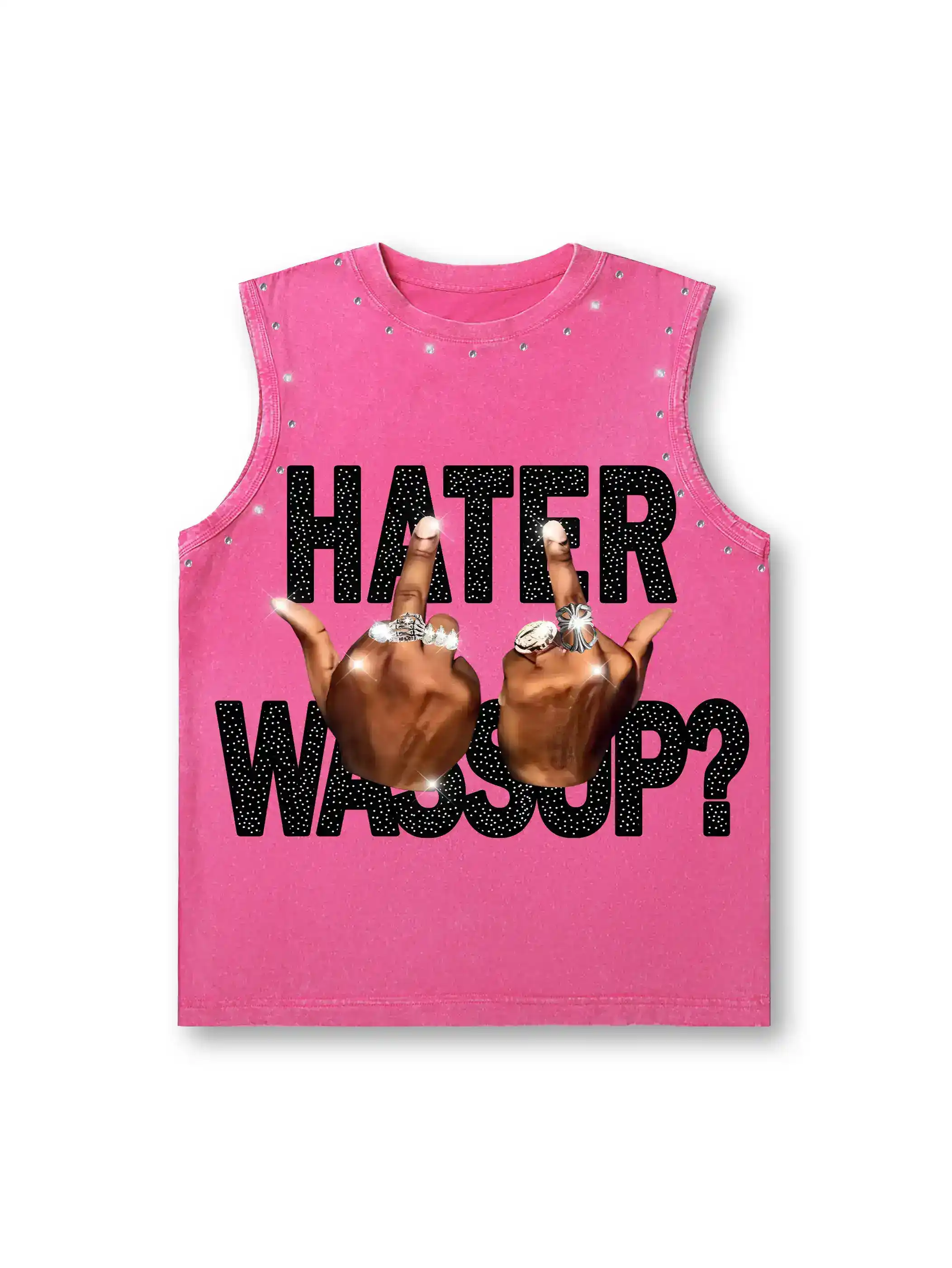Rhinestone Rebel Finger Vest-205 - Image 11