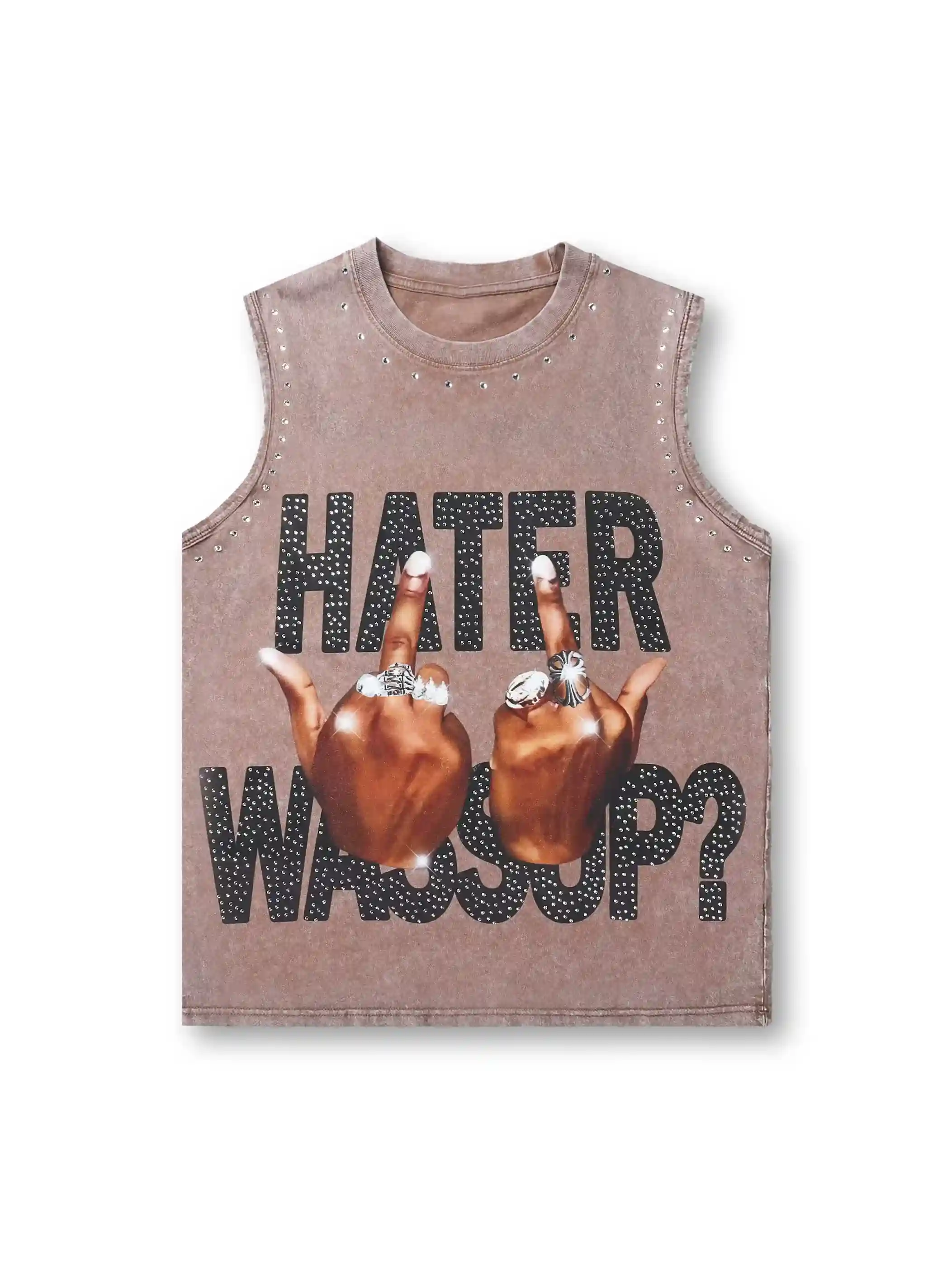 Rhinestone Rebel Finger Vest-205 - Image 6